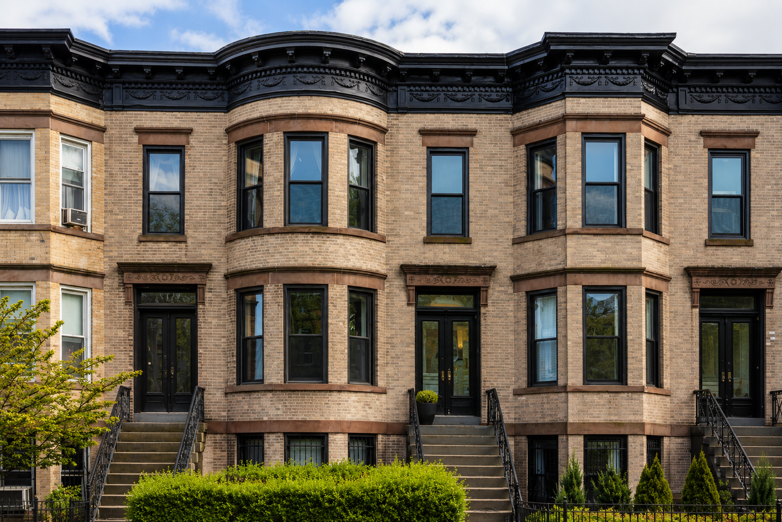 Modern remodeled brownstone